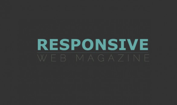 responsive web magazine