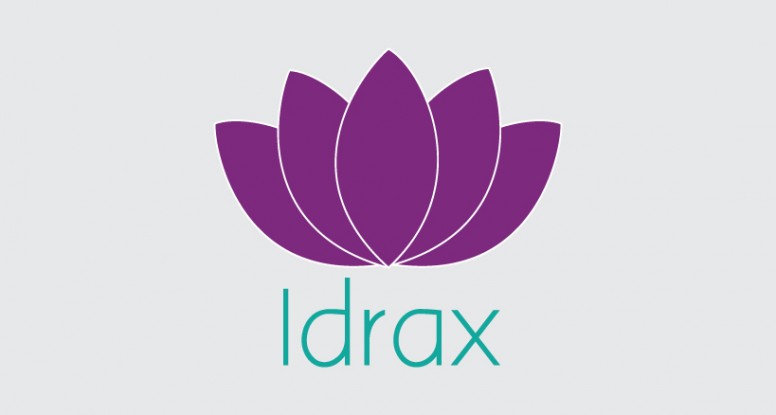 idrax body lotion logo design